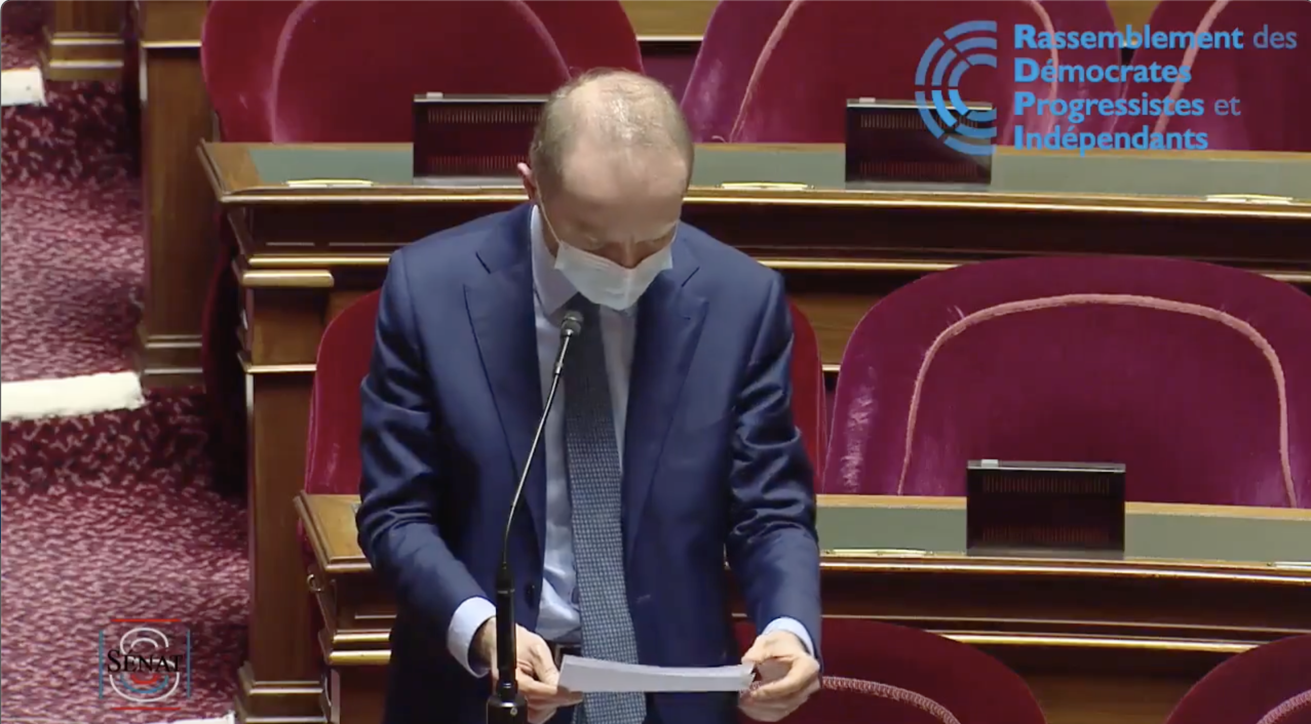 [ QAG ] Julien Bargeton interroge le Gouvernement sur les conséquences de la fusion Veolia-Suez