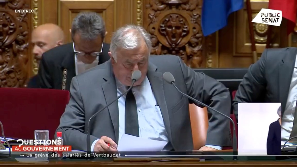 [QAG] Michel Dagbert interroge le Gouvernement sur le fret ferroviaire