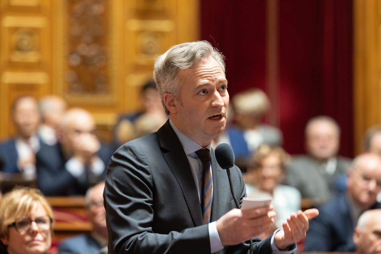 Jean-Baptiste Lemoyne défend la position du groupe dans le débat suite à la déclaration du Gouvernement sur l’accord de sécurité franco-ukrainien